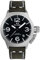 TW Steel Canteen Herren 45mm Quarzuhr mit 3-Zeiger-Uhrwerk und grauem Lederarmband