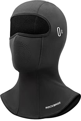 ROCKBROS Sturmhaube Fahrrad Herbst Winter Balaclava Thermo Gesichtsmaske Motorradfahren, Skifahren, Outdoorsports Warm Winddicht Skimaske für Herren und Damen