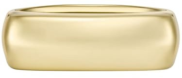 Fossil Damen-Siegelring Heritage D-Link Glitz Edelstahl goldfarben, JF045867106