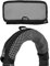 kwmobile Kopfband Abdeckung kompatibel mit Corsair Virtuoso RGB Wireless Case - Nylon Stirnband Polster - Kopfhörer Schutz - Schwarz Weiß