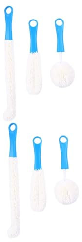 IWOWHERO 6stücke Teiliges Flexibler Reinigungsbürsten Für Glasflaschen Und Weingläser Langlebig Leicht Und Einfach Zu Handhaben Für Schwer Erreichbare Stellen