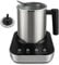 4-in-1 Electric Milk Frother and Steamer, 400ml(13.5oz) Stainless Steel Pitcher Cup with Auto Shut-Off, Hot & Cold Foam Maker and Milk Warmer for Coffee Lattes Cappuccinos Macchiato, Dishwasher Safe