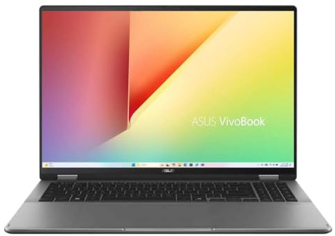 ASUS Vivobook 16 Flip OLED Intel Core Ultra 7 258V Intel AI Boost NPU 32GB Intel Arc Graphics SSD 1TB 16” WUXGA 16:10 60Hz Win11 Home Tastiera Retroilluminata