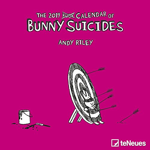 Bunny Suicides 2019: Mini-Broschürenkalender Humor