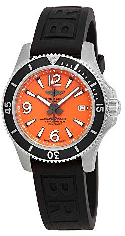 Breitling Superocean Herren-Armbanduhr, 42 mm, wasserdicht bis 500 m, A17366D71O1S1, Armband