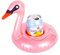 Wild 'n Wet Aufblasbare Getränkehalter Einhorn Schwan & Flamingo Whirlpool Dosenhalter (Schwan)