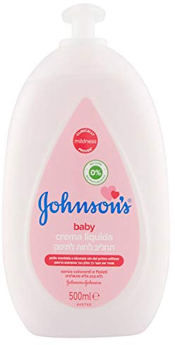Johnson's Baby Crema Liquida Neonati, 500 ml