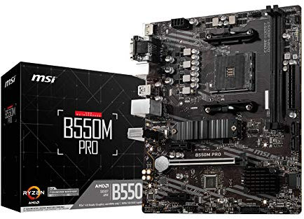 MSI A520M Pro AMD A520 Zócalo AM4 Micro ATX