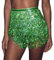 Ushiny Sparkle Paillette Fringe Mini Röcke Sparkly Tassel Rave Kostüm Festvial Shorts für Damen