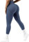 OUDOTA Damen Hohe Taille Sports Leggings Blickdicht Lange Fitnesshose mit Bauchkontrolle Slim Fit Yogahose Frauen Sporthose für zum Sport Freizeit Fitness Blau M