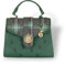 Harry Potter Slytherin Charm Premium House Handtasche, grün