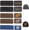 50Pcs Leere Leder Patches, Diy Schnitzen Laserable Kunstleder Tag Mit Klebstoff, Pu Bügel Auf Patches Für Hut Jeans Tasche Uniformen Reparieren Nähen (Rechteckig,3x2in)