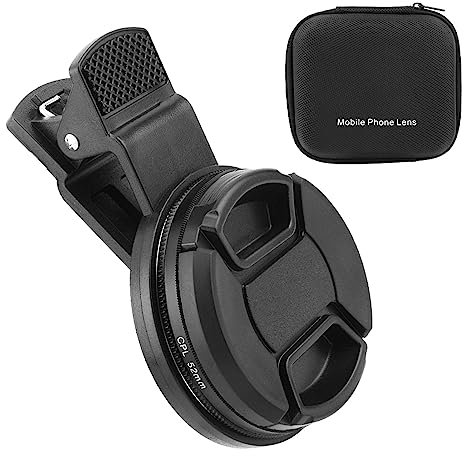 Tongdejing CPL-Polarisator für iPhone, Samsung und Android-Smartphones, 52 mm