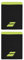Babolat Unisex-Adult Wristband, Jumbo Logo Frottee, Einheitsgröße, Farbe Grau/Gelb, Schnelle Schweißabsorption, Breite 10,5 cm, Handgelenkband für Gymnastik, Tennis, Badminton, Padel