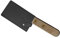 PATIKIL Funda de Cuchillo de Chef de Cuero PU, Protector de Cuchillo Ancho Impermeable para Cuchillo de Chef en Casa, Negro