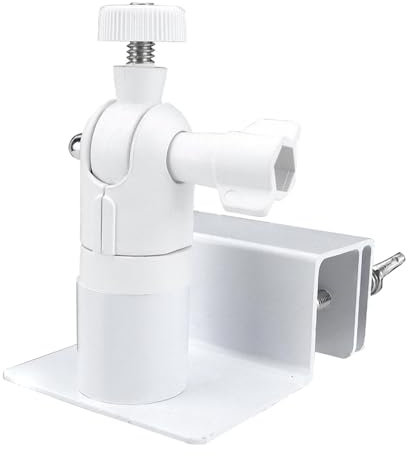 Oshhni Weatherproof Gutter Mounting Bracket, Flexible Wear-Resistant Outdoor Bracket, Accessories for Roof, Chicken Coop, , White