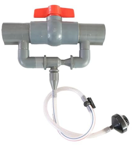 MagiDeal Equipo de riego Venturi Inyector de fertilizantes Equipo de riego por goteo eficiente para jardines Conexiones fáciles Inyector Venturi, para Tubo de 40mm
