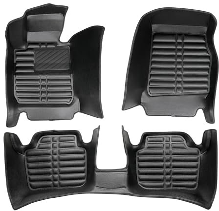fussmattenprofi.com Auto Fussmatten Kompatibel mit BMW 3 (F30/F31) Baujahr 2011-2015 I 100% Passgenau Geruchlos Allwetter Fussraumschale I 5D Premium TPE Fußmatten Set