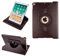 COOVY® 2.0 Etui pour Apple iPad 10.2 (Model 2019) Coque de Protection Rotation 360° Smart Housse Cover Case Stand Auto Réveil/Sommeil | Marron