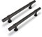 Lontan 20 Black Cupboard Handles - 160mm Vintage Wardrobe & Kitchen Cabinet Handles