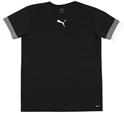 PUMA Mixte enfant Shirt, Puma Black-Perle Fumée-Puma Blanc,, 164