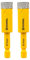 HIGHDRIL Dry Diamond Drill Bits,2pcs 14mm 3/5 with Hex Shank for Granite Marble Porcelain Tile Ceramic