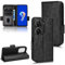 Kukoufey Coque Cuir pour ASUS ZenFone 9 Coque Housse Etui Cover,Coque pour ASUS ZenFone 9,Coque pour ASUS ZenFone 9 étui pour téléphone Black