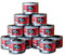 Royal Oak 800002373 Canned Heat 12/6 Hour Fuel, Easy Open, Resealable, Non-Drip, for Food, Chafing Dishes, Buffet Burners, Parties, Weddings, BBQs, Aluminum, Red