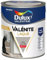 Dulux Valentine Peinture Laque Valénite Intérieur et Extérieur Multi-supports - Finition parfaite et lisse, Formule Haute Résistance - Brillant Gris Saline 2 L