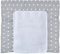 Baby Delux Wickelauflage 75x70 cm weiche Wickelunterlage Wickeltischauflage mit Frotteeauflage wasserdicht waschbar (Little Stars Grey)