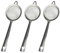 3 Pcs Mini Sieve, Tea Strainer Fine Mesh, Small Sieve Fine Mesh, Stainless Steel Tea Strainer for Loose, Spices,Kitchen Sifter, Easy to Clean