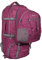 Mountain Warehouse Traveller Rucksack - 60 + 20 Liter - Abnehmbarer Tagesrucksack, strapazierfähig, mehrere Fächer mit Regenabdeckung - Für Reisen, Wandern, Camping, Herbst Violett Frauenpassform