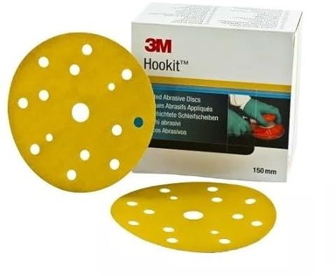 3M 50449 100x Schleifscheibensatz Exzenterschleifer 150mm