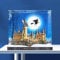FYHCY Acryl-Vitrine für 71043 Schloss Hogwarts, staubdichte Aufbewahrungsvitrine für 71043 Schloss Hogwarts, Lego-Liebhaber (nur Vitrine), Größe: 75 x 50 x 60 cm D
