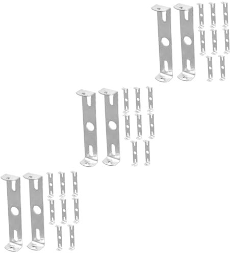 Mikikit 30 Sets Beleuchtungshalterung Lampenverbinder Rack Beleuchtungskörper Lampenzubehör Deckenleuchte Zubehör Leuchte Querstange Leuchten Leuchtenhalterung Heimlicht