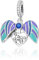 Rimgoris 925 Ciondoli In Argento Sterling Charms Per Donne Bracciali Apribile Madre E Figlia Amore Cuore 5a Cubic Zirconia Halloween Charms Regalo Di Natale Per Le Donne