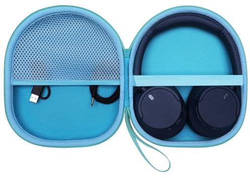 DR·AMIU Hartschalen-Schutzhülle kompatibel mit Sony WH-CH720N, WH-CH520, ULT WEAR Noise Canceling Kopfhörer, Reise-Aufbewahrungstasche