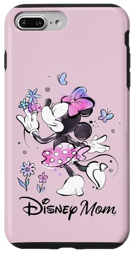 Disney Mom Minnie & Flowers Family Trip Mother’s Day Gift Hülle für iPhone 7 Plus/8 Plus