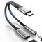 NEUTYPECHIC 2 Pièces Adaptateur USB C Jack, Cable Jack USB C 2 en 1, Adaptateur Jack USB C Prise en Charge de la Charge Rapide de 60 W, Portable Double USB C Compatible pour Huawei, Xiaomi, Samsung