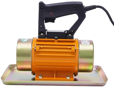 Betonrüttler, 250W 220V Elektrischer Handheld Beton Rüttler Tragbarer Betonverdichter 3500 U/min Einphasiger Flacher Betonvibrator Klein Betonplattenrüttler