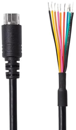 Cavo amplificatore Yaesu a 10 pin da mini DIN a fili nudi SCU-28 per Yaesu FTDX-10, FTDX-1200, FT-450, FT-950, cavo di collegamento lineare per amplificatore (100 cm)