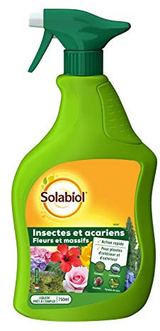 Solabiol SOFAZPAL750 Insectes Et Acariens 750ml, Efficace