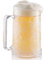 luxail Bierkrüge für Gefrierschrank, doppelwandige isolierte Kunststoffgläser, Gefrierbecher, 473 ml, perfekte gefrorene Bierkrug für Zuhause, Barzubehör, Geschenke für Männer, 1 Packung