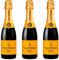 Veuve Clicquot Yellow Label Brut Champagne 37.5cl - Pack of 3 | 12% ABV