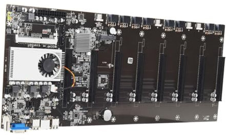 BUGUUYO Energy Efficient Mining Machine Motherboard Gpu Slots Rgb Cpu Motherboard Mining Rig Compatible