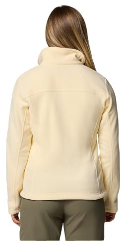 Columbia Fast Trek 2 Jacket, Giacca In Pile Con Cerniera Intera Donna, Lemon Wash, XL