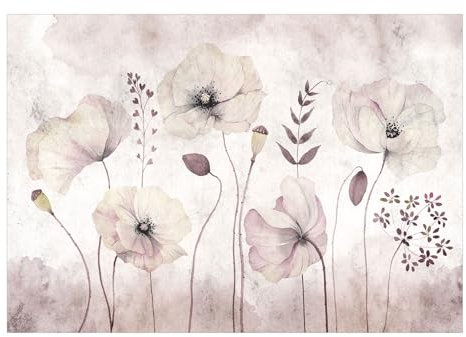 KunstLoft Tapete 'Floral Moment' 147x105cm | Fototapete modern | selbstklebend
