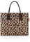 reisenthel daily shopper leo macchiato – Moderner, geradliniger Shopper für jeden Anlass - praktische Handtasche, groß genug für Ihre Einkäufe und Ihre Alltagsgegenstände