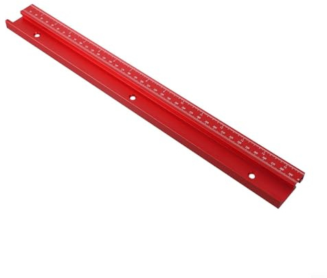 CYRENT Aluminiumlegierung 45 Typ T-Gleis T-Nut, 300-600 mm Gehrungsschienen-Befestigung für Frästisch (400 mm)