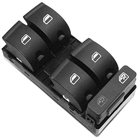 HZTWFC Interruptor de ventana de energía OEM # 8E0959851B 8ED959851 Para Audi A4 B6 B7